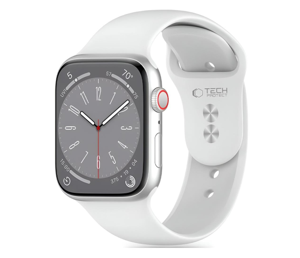 TECH-PROTECT Silicone do Apple Watch 40/41/42 mm White 5906302310111 - 1290067 - zdjęcie